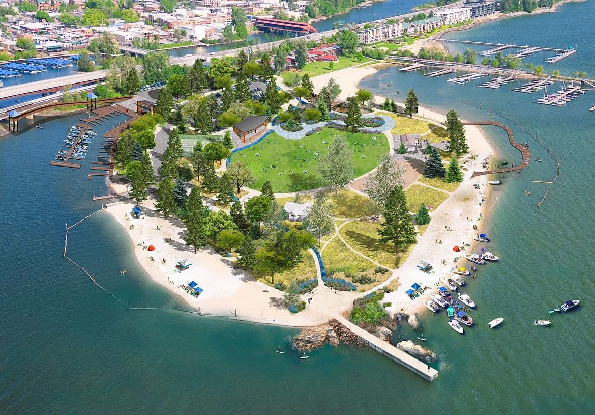 sandpoint idaho winning design of the revamped downtown